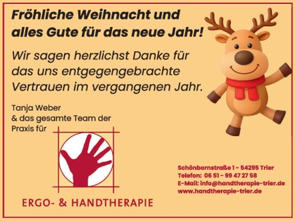 Weihnachtsgrüße Kürenz