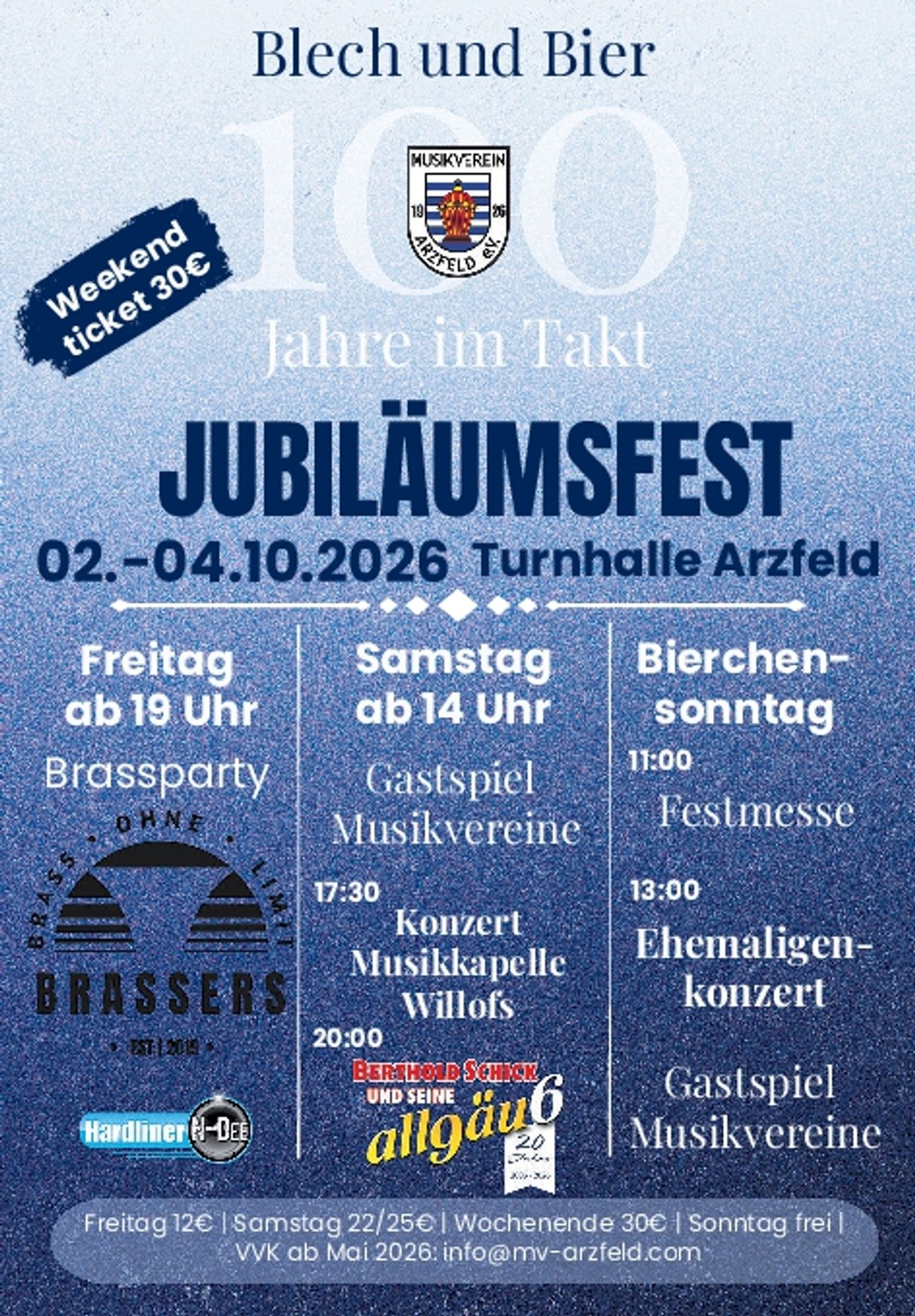 100 Jahre Musikverein 