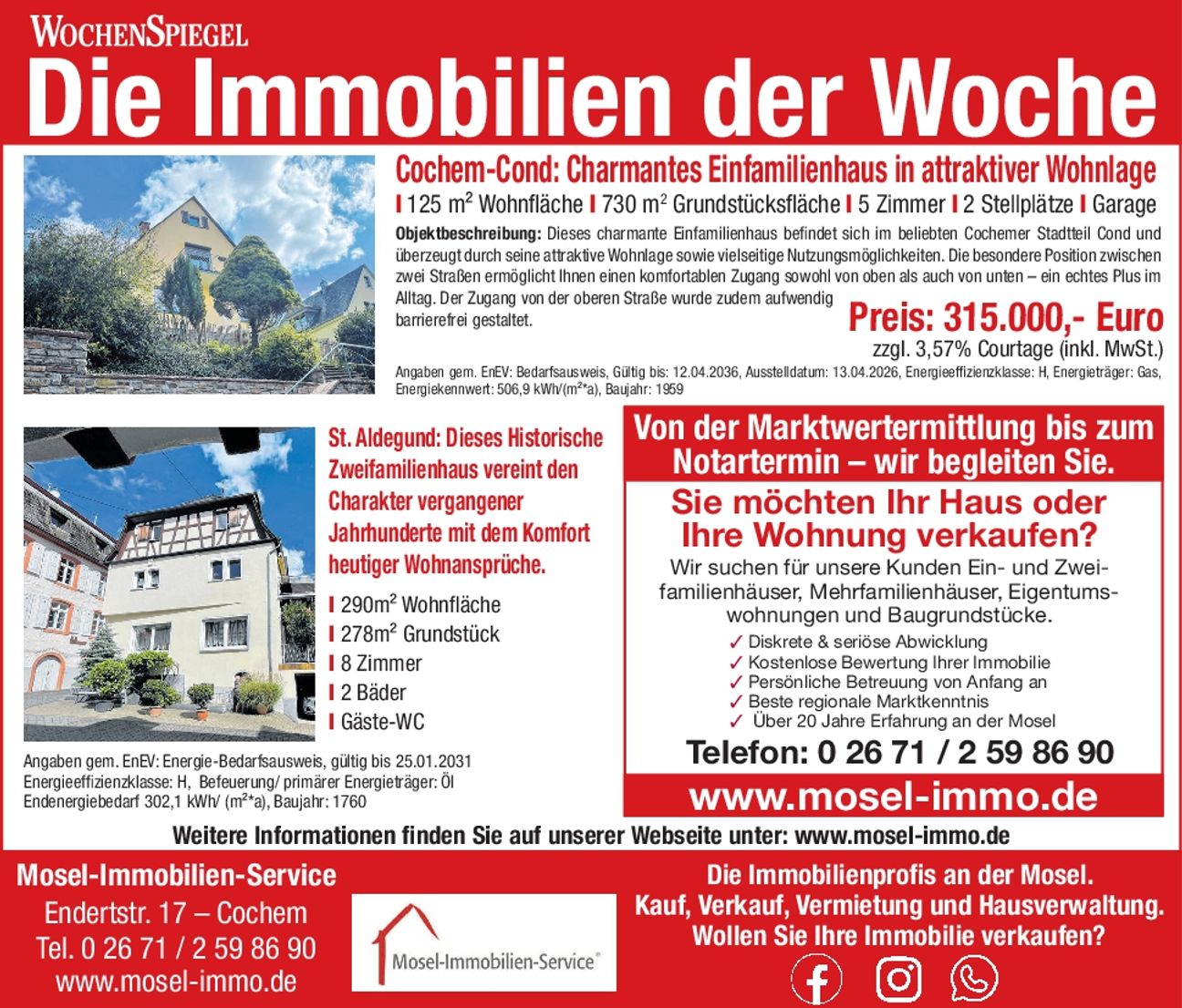 Immobilien der Woche
