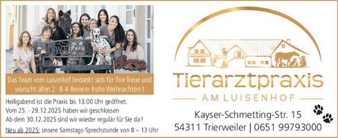 MD Weihnachtsgruß VG Trier-Land 