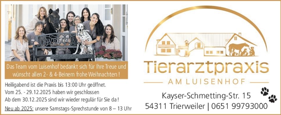 MD Weihnachtsgruß VG Trier-Land 