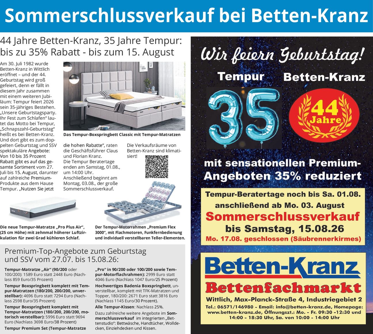 SSV + 35 J Jubi Tempur + 44 J. Kranz