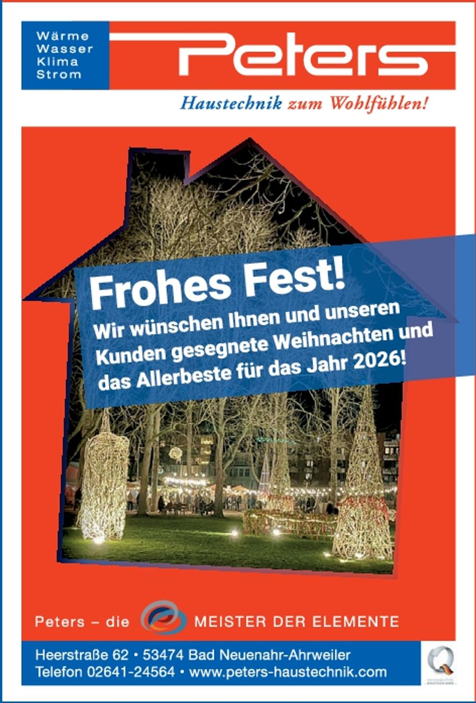 Wohlige Weihnachten