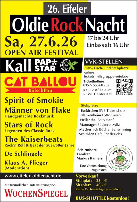26.Eifeler OldieRockNacht 27.06.26