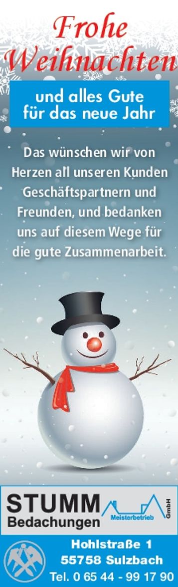 Weihnachtsgrußanzeige