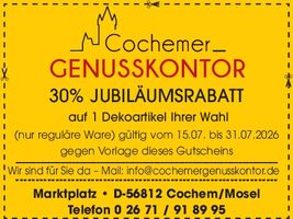 10 Jahre Genusskontor
