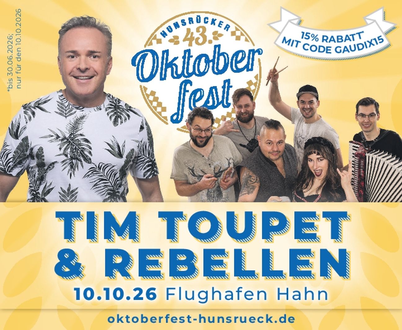Hunsrücker Oktoberfest 2026