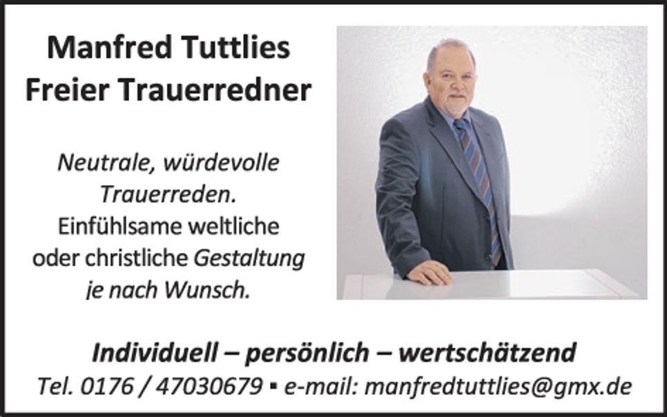 Image - Freier Trauerredner