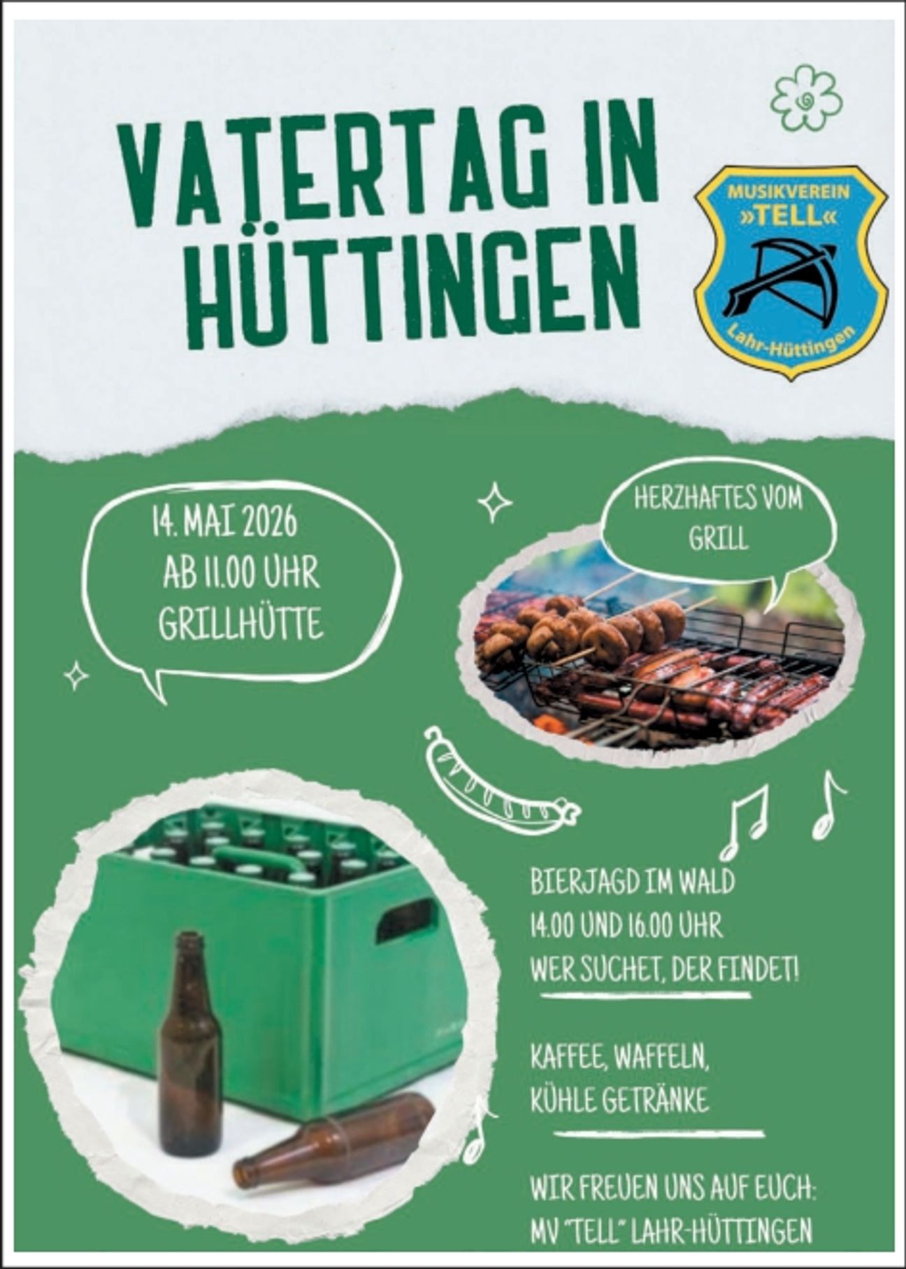 Vatertag in Hüttingen