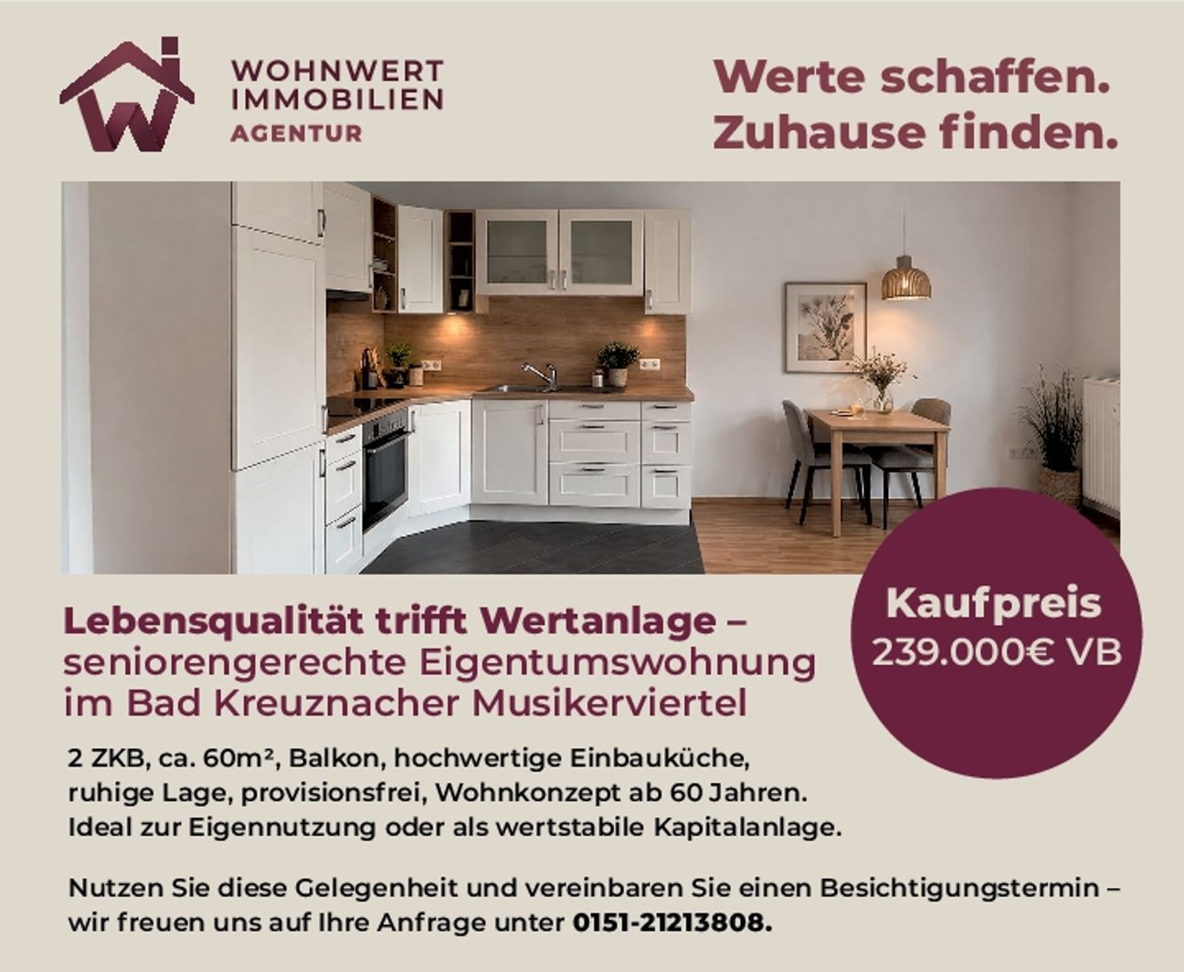 Werte schaffen - zuhause finden