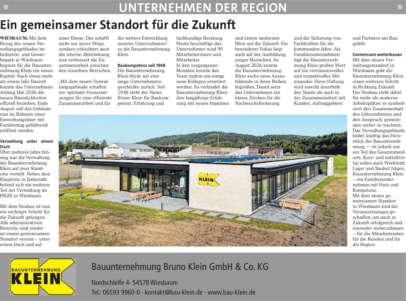 PR-Neubau Büro