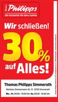 Ausverkauf Simmerath 30 %