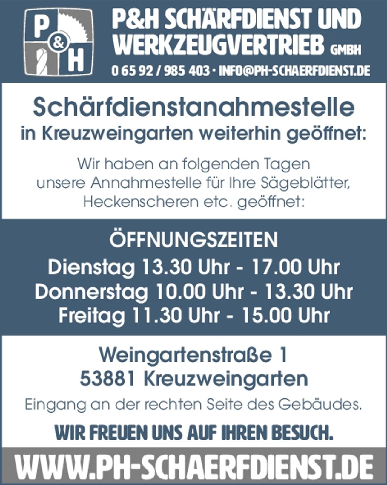 Wir sind noch da