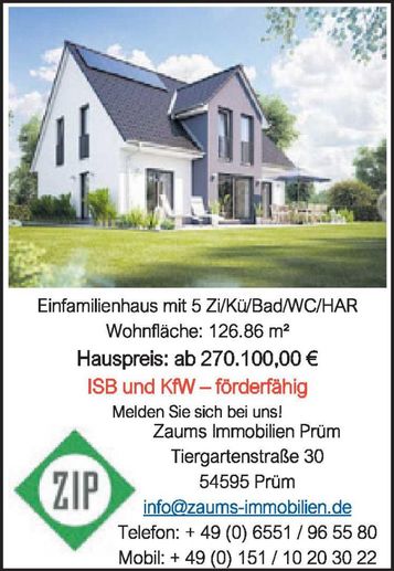 Einfamilienhaus 270.100,-€