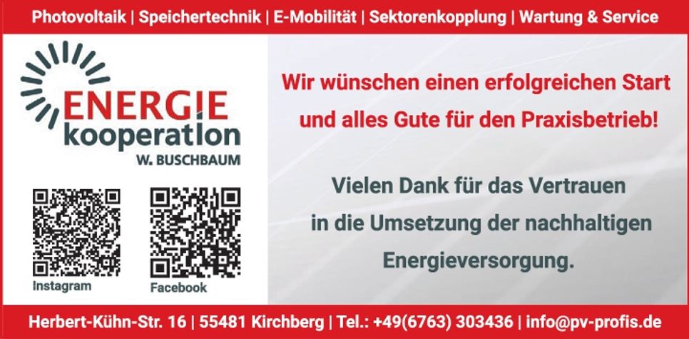 Neueröffnung Praxis Bohn