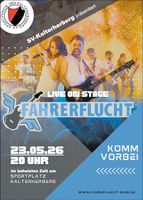 Bandplakat Fahrerflucht Live on Stage