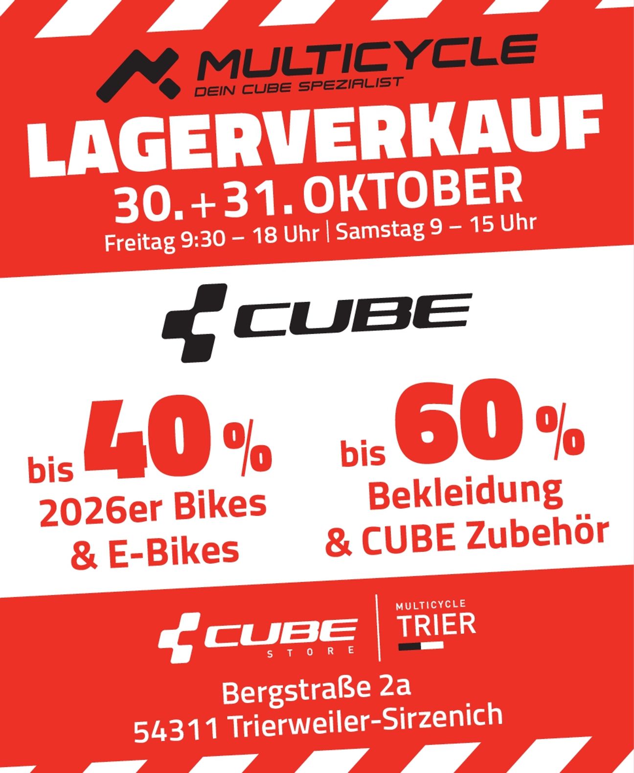 Lagerabverkauf 