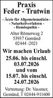 Wir machen Urlaub