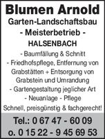 Garten im Herbst