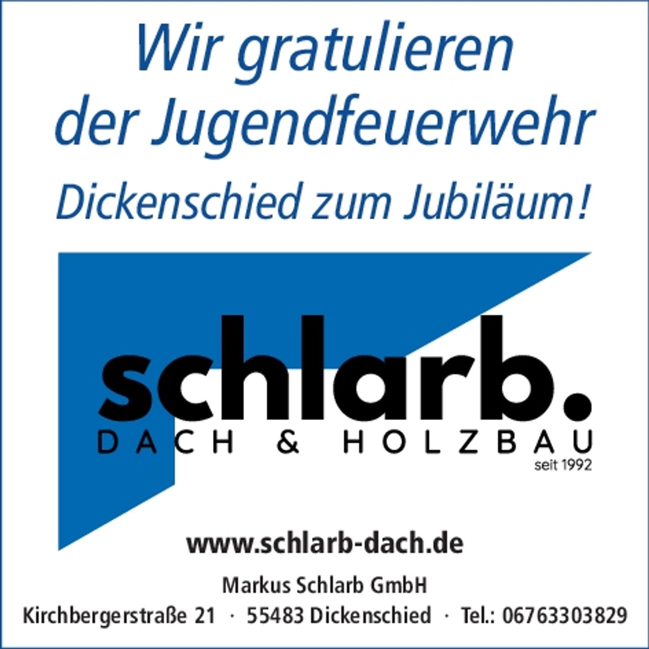 45 Jahre Jugendfeuerwehr Dickenschied
