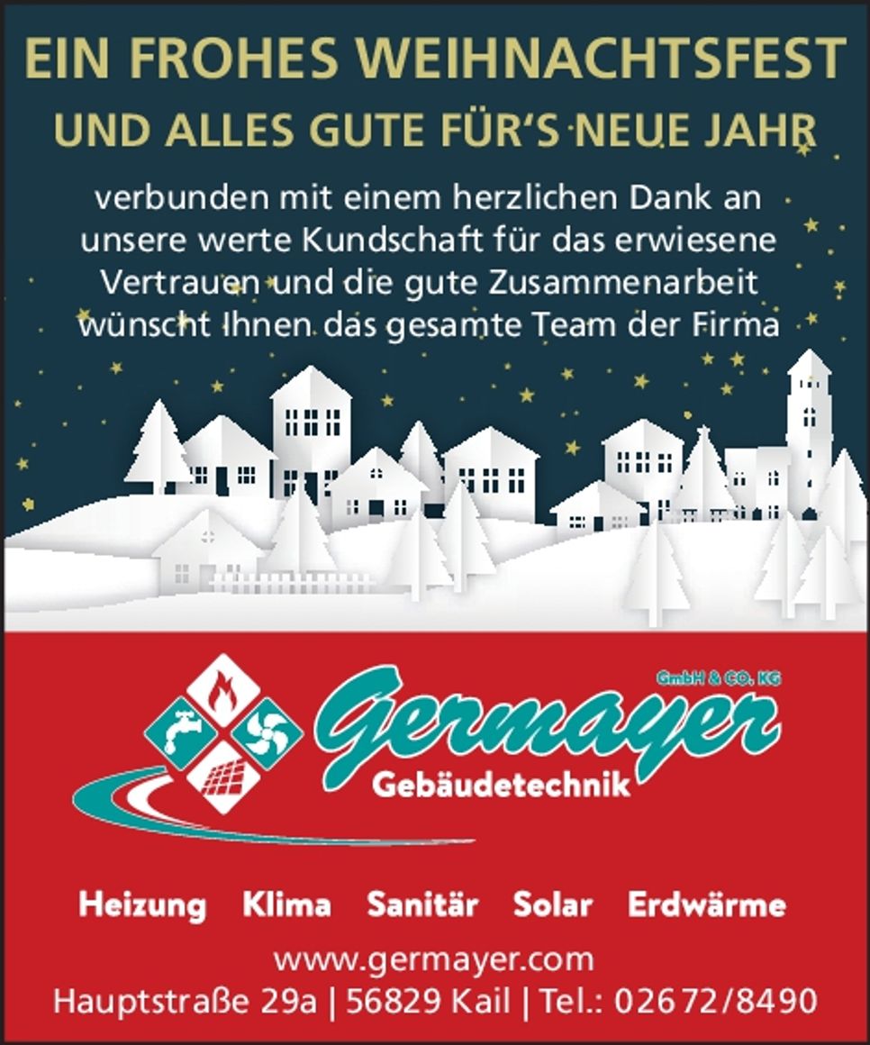 Frohe Weihnachten