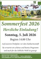 Sommerfest 2026