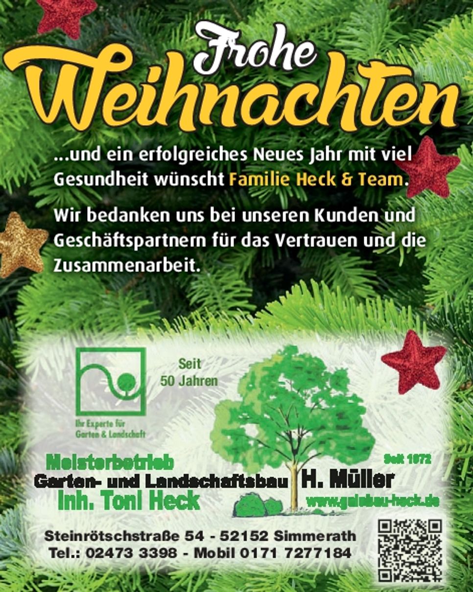 Frohe Weihnachten