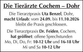 Wir machen Urlaub...