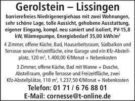 Mietangebote Wohnungen