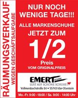 Titel - Räumungsverkauf 1/2-Preis 