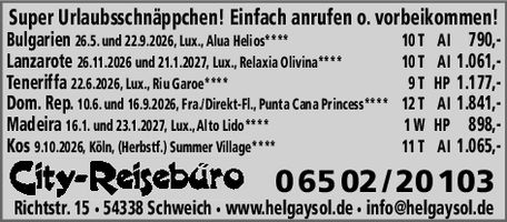 Wir haben Ihren schönsten Urlaub 