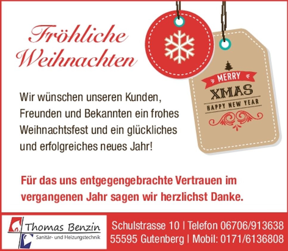Fröhliche Weihnachten