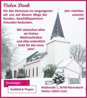 Weihnachtsgrüße 2025