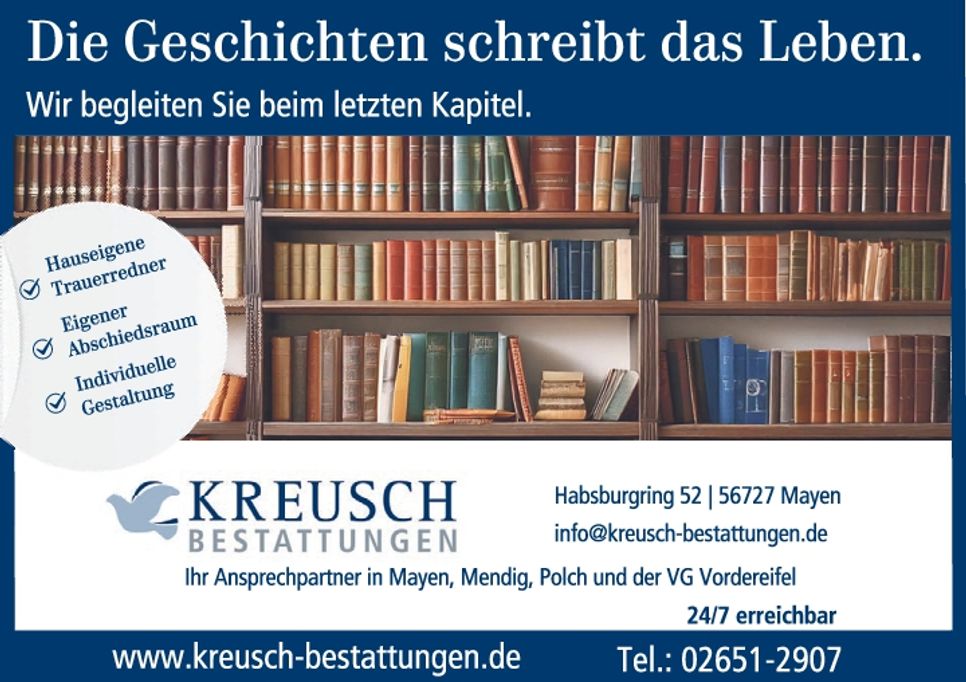 Rat und Hilfe im Trauerfall...