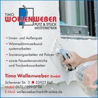 Innen- und Außenputz