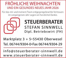 Weihnachtsgruß 2025