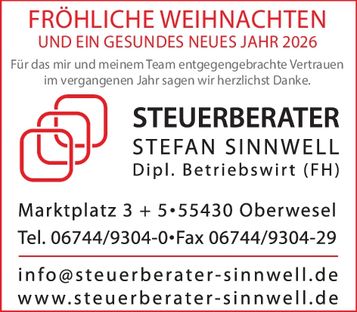 Weihnachtsgruß 2025