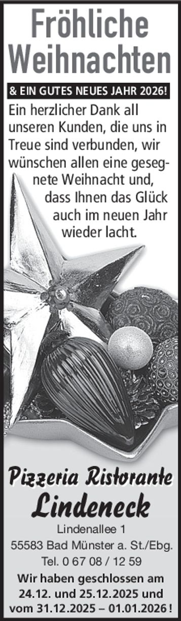Fröhliche Weihnachten