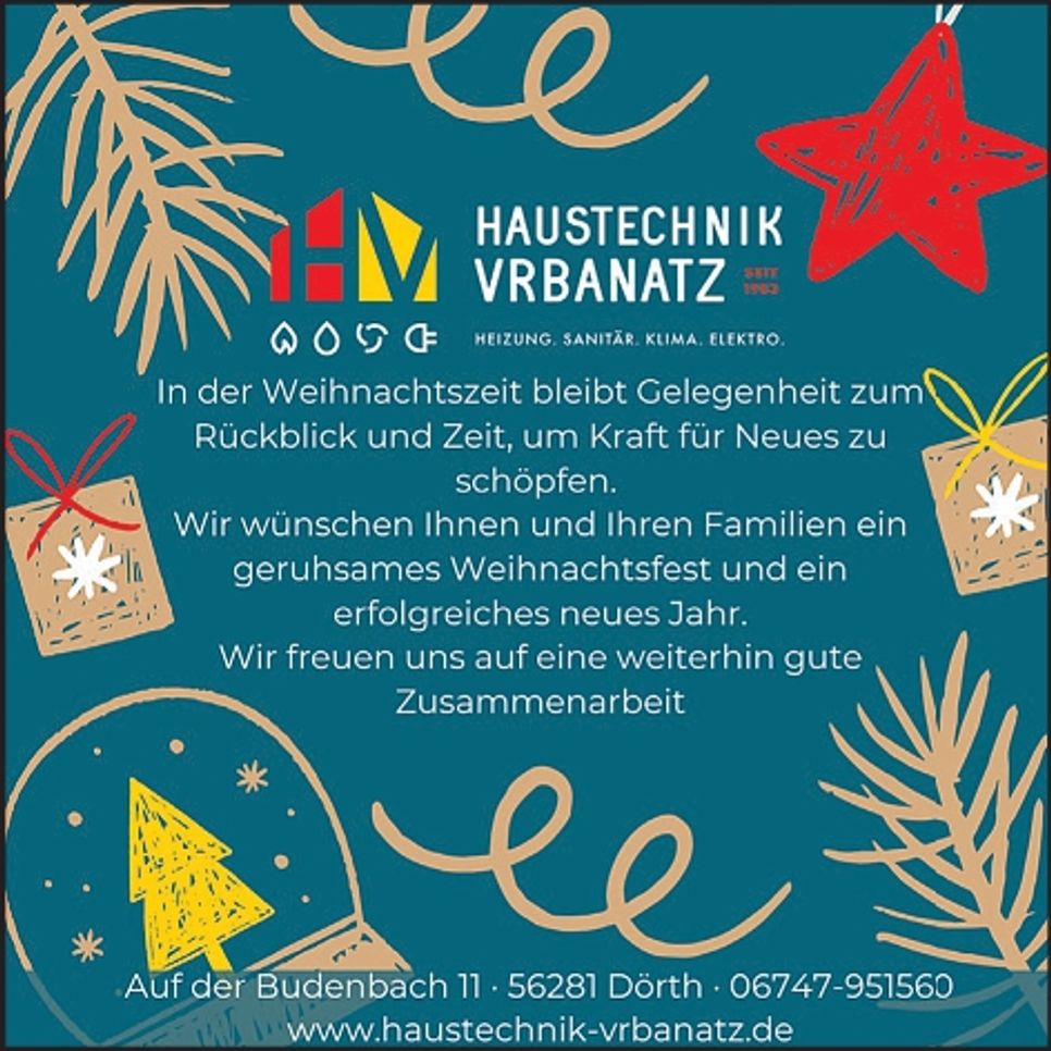 Weihnachtsgruß 2025