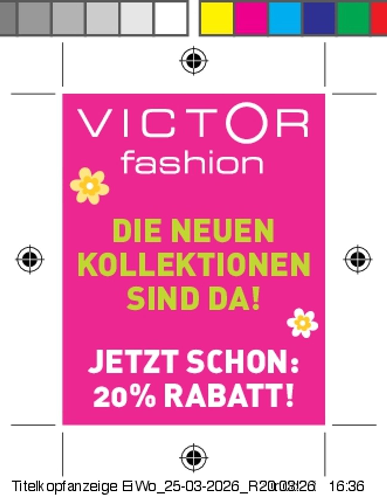 Titelanzeige Die neuen Kollektionen