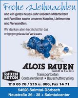 HK Weihnachtsgrüße Wittlicher-land