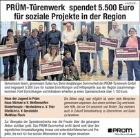 Spendenübergabe