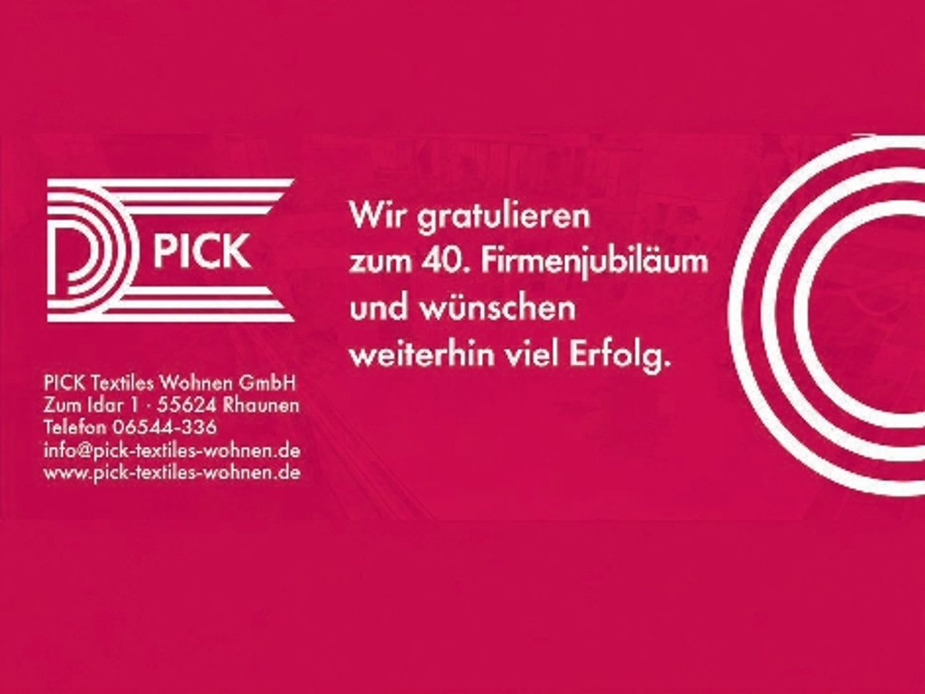 Wir gratulieren zum