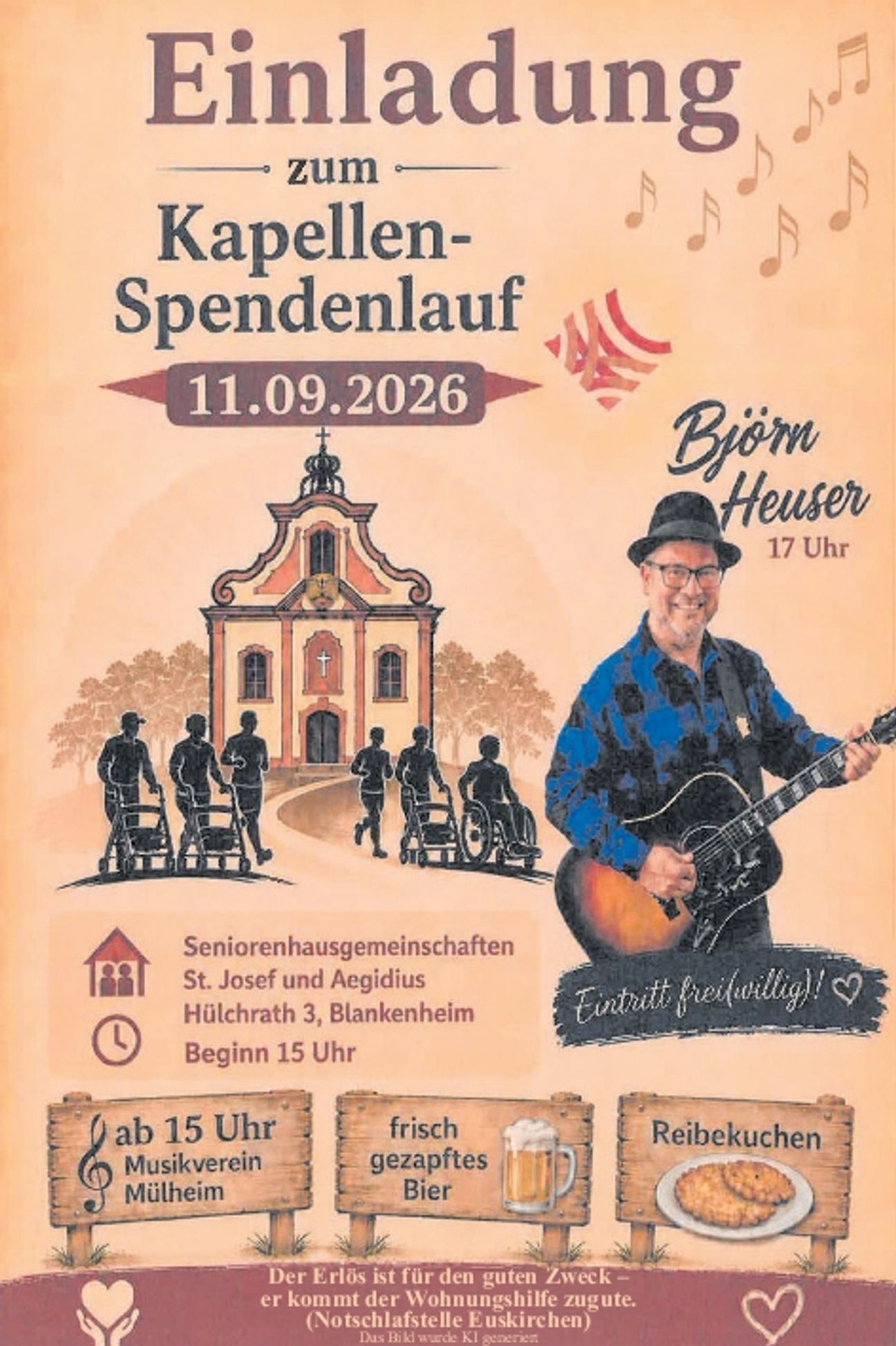Kapellen Spendenlauf