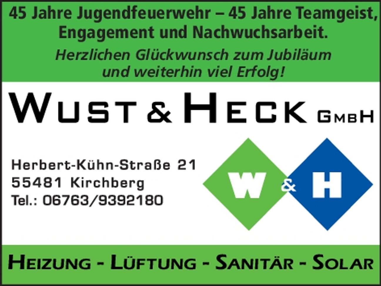 45 Jahre Jugendfeuerwehr Dickenschied
