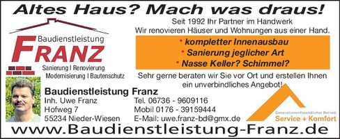 Altes Haus, mach was draus