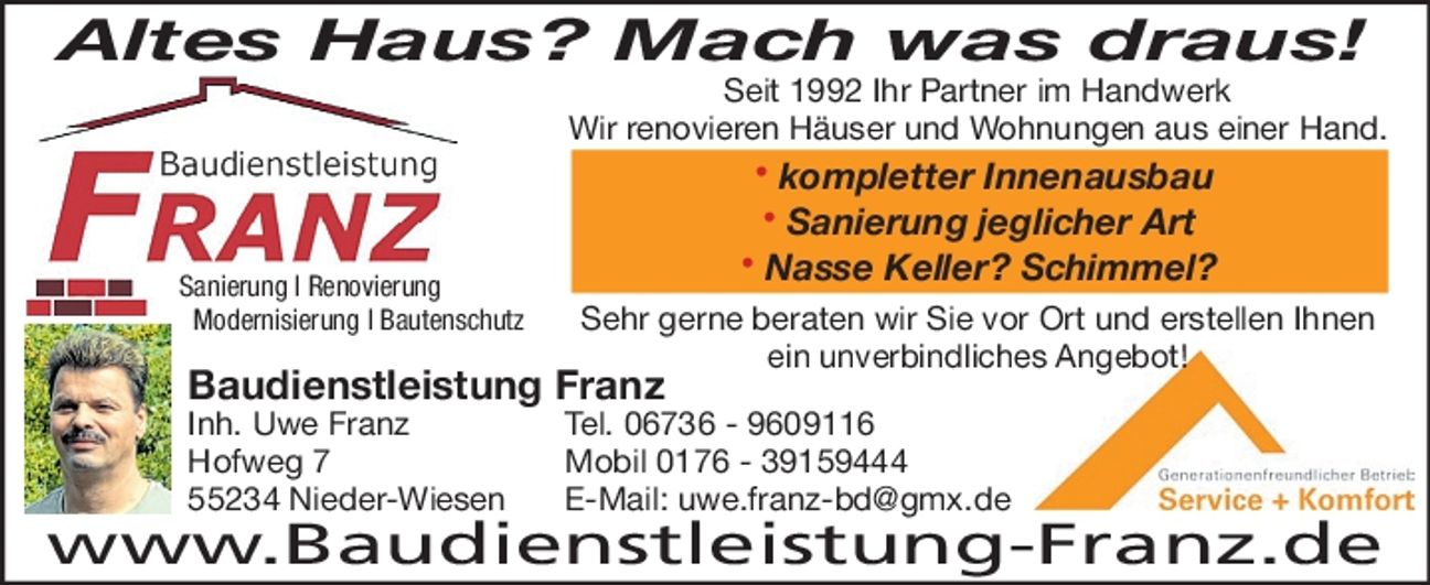 Altes Haus, mach was draus