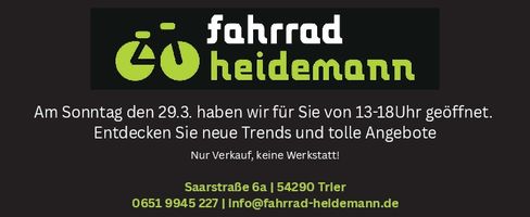 Start in die Zweiradsaion+Fahrrad