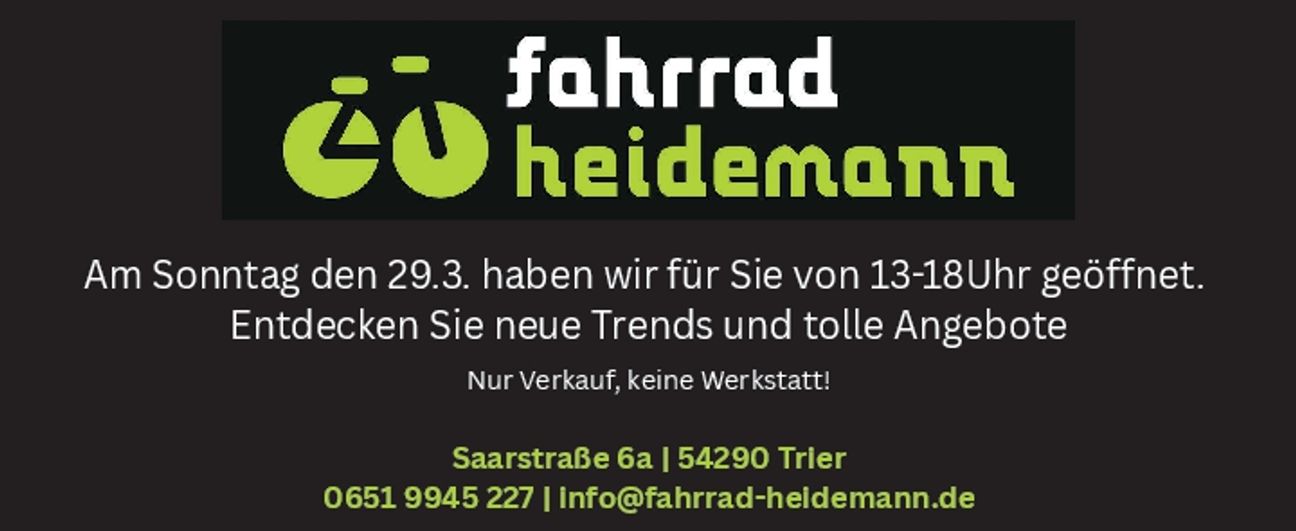 Start in die Zweiradsaion+Fahrrad