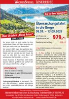 Überraschungsfahrt Berge